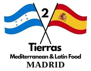 2 Tierras (Comida hondureña/mediterránea) logotipo